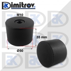 Антивибрационен тампон М10 х Ø50 х 35 mm